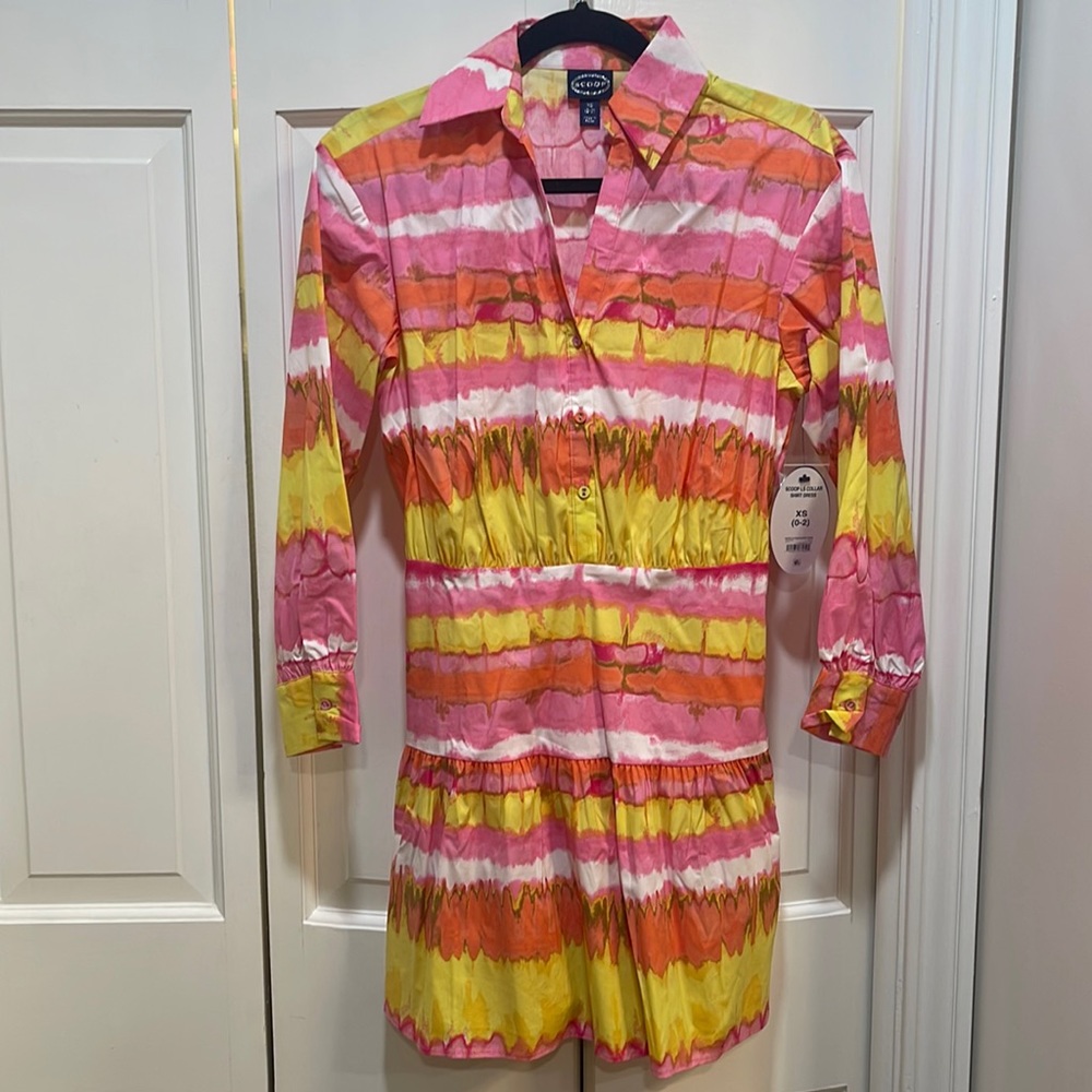 NWT Scoop Brand Dress Size XS 0/2